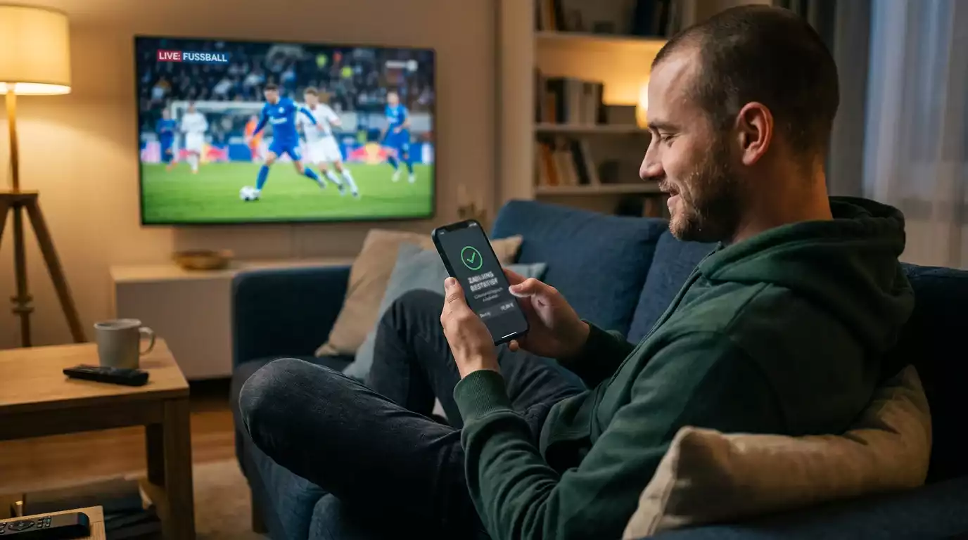 Trustly Einzahlung bei Sportwetten per Smartphone — mobiles Banking für Wettkonto-Aufladung