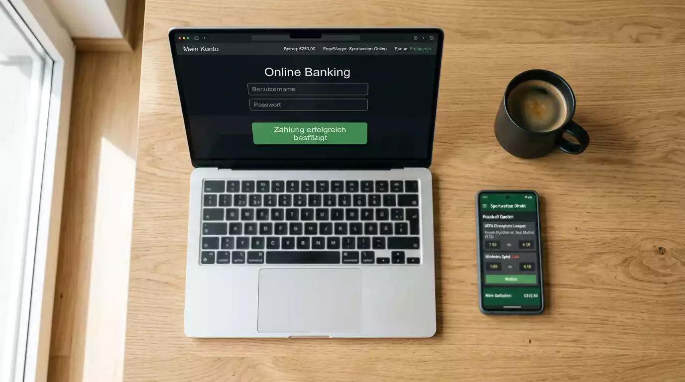 Trustly Open Banking Zahlungsablauf bei Sportwetten — Direktüberweisung vom Bankkonto zum Wettanbieter